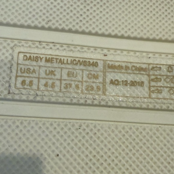 VIONIC Daisy Metallic Sandal Slides in Rose Gold‎ Leather size 6.5 - Picture 6 of 9